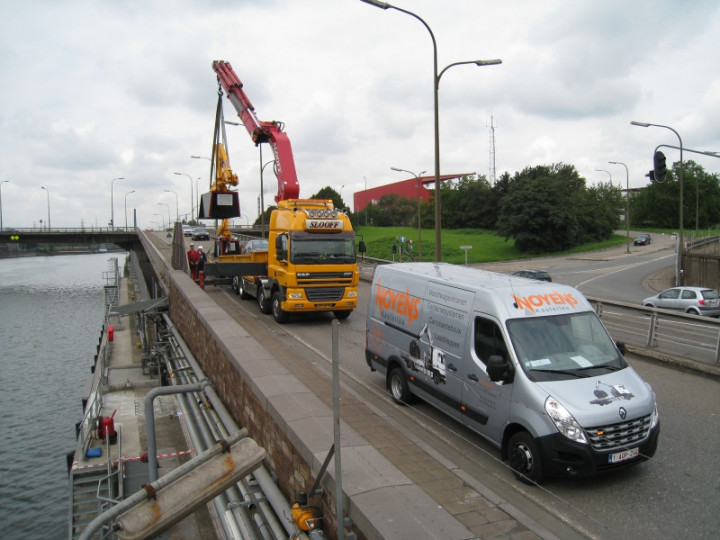 Copma Autolaadkraan Uitzonderlijk Transport Daf (3)