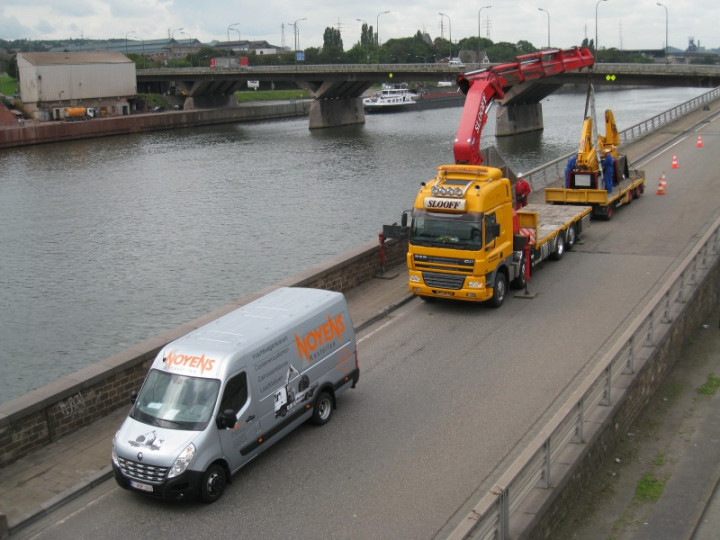 Copma Autolaadkraan Uitzonderlijk Transport Daf (4)