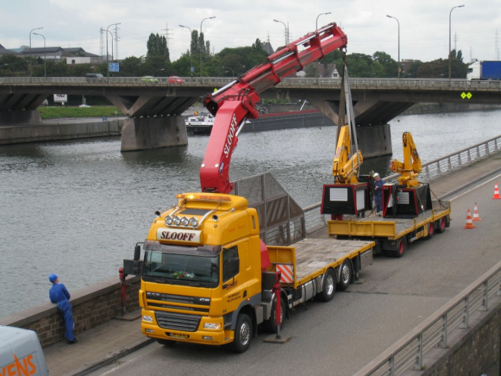 Copma Autolaadkraan Uitzonderlijk Transport Daf (5)