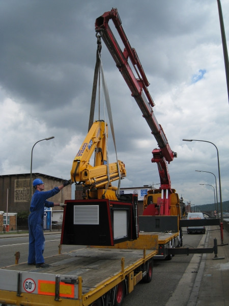 Copma Autolaadkraan Uitzonderlijk Transport Daf (6)